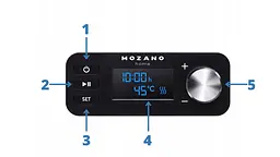 Сушарка Mozano PRO Dehydrator 450 Вт AGD/SUS/02 - мініатюра 4