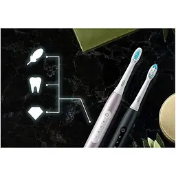 Електрична зубна щітка Oral-B Pulsonic Slim Luxe 4900 Rose Gold + Matte Black [136403] - мініатюра 4