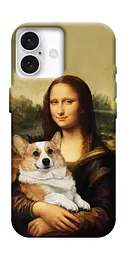 TPU чохол Demsky Mona corgi для Apple iPhone 16 (6.1")