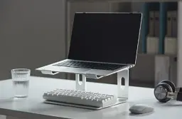 Підставка для ноутбука до 15.6" Gembird NBS-D1-01, Silver, алюмінієва - мініатюра 5