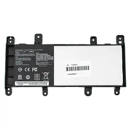 Батарея для ноутбука Asus C21N1515 (Версия 1 смотреть ФОТО !) (X756UJ X756UA X756UX X756UB) 7.6V 4840mAh 38Wh Чорний - мініатюра 2