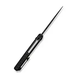 Ніж складаний туристичний Weknife Dressytak (8.6 см) Bohler M390 / Titanium чорний - мініатюра 7