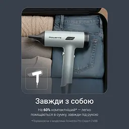Фен Rowenta Tiny 1600 Вт зелено-чорний (HY7120E0) - мініатюра 8