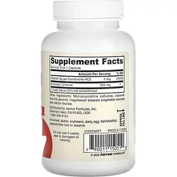N-Ацетил Тирозин Jarrow Formulas N-Acetyl Tyrosine 350 мг 120 капсул - мініатюра 2