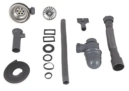 Кухонна мийка Brinex 510-D 0,8 мм, врізна BRIN510MDEC08 - мініатюра 8