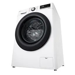 Пральна машина LG фронтальна 105 кг 1400 A+++ 57 см дисплей пара інвертор білий - мініатюра 6
