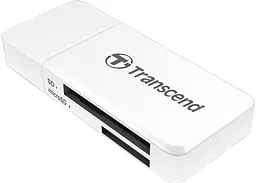 Кардрiдер Transcend USB 3.0 microSD/SD White (TS-RDF5W)