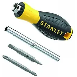 Викрутка Stanley 6 Way з двосторонніми насадками подовжувач 6x8 мм 4 елементи (0-68-012) - мініатюра 2