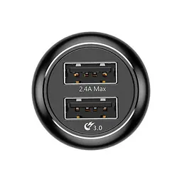 Автомобільний зарядний пристрій Baseus CCALL-GC01 Gentry series Dual-U QC3.0 18W 2хUSB (29364875) - мініатюра 3