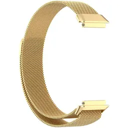 Ремінець DK Huawei Band 7 Metal Milanese Loop Magnetic (gold) - мініатюра 2