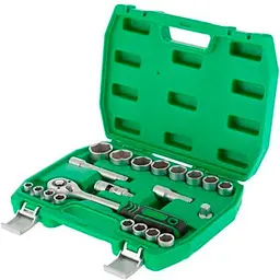 Набір ручного інструменту Intertool ET-6021SP 1/2" SemiPRO у наборі 21 предмет