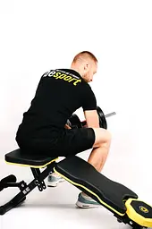 Набір Besport PowerPro гантелі 2х26кг з лавою WB-002 - мініатюра 10