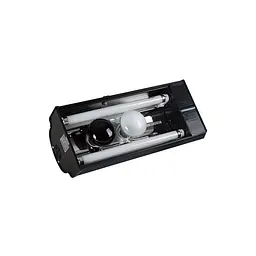Світильник Repti-Zoo Professional T8 LT0630 98см для тераріумів 2x30Вт + 2xE27, алюмінієвий - мініатюра 4