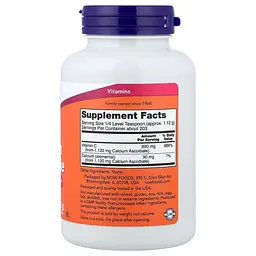 Вітаміни та мінерали NOW Calcium Ascorbate, 227 грам - мініатюра 2