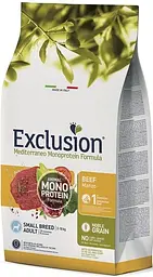 Сухий корм Exclusion Adult Beef Medium Breed для дорослих собак середніх порід із яловичиною 3 кг