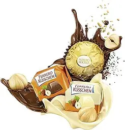 Набір цукерок Ferrero Die Besten Nuss Mix, Pralinen 83г - мініатюра 3