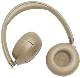 Навушники бездротові JBL TUNE 680NC бежевий (JBLT680NCBEG) (7225528) - мініатюра 4