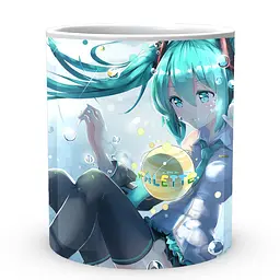 Кухоль GeekLand Hatsune Miku Хацуне Міку HM 02.09 330 мл білий - мініатюра 2