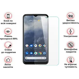 Захисне скло BeCover для Nokia G60 5G 3D Crystal Clear Glass (708547) - мініатюра 3