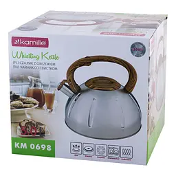Чайник зі свистком Kamille KM-0698 5 л - мініатюра 10