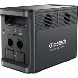 Зарядна станція Choetech BS065-EU-BK / 1800 Вт / 1536 Вт/ч / LiFePO4 (BS065-EU-BK) - мініатюра 2