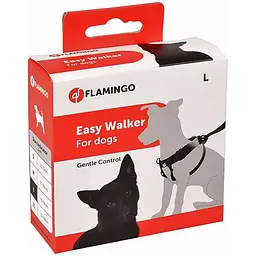 Flamingo Easy Walker фламінго ізі вокер тренувальна шлейка для собак, нейлон (SP503552)