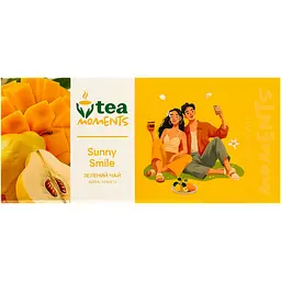 Чай зелений Tea Moments Sunny Smile 22 шт. x 1.8 г - мініатюра 5