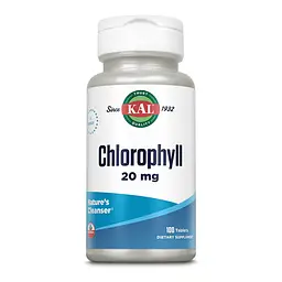 Хлорофіл Chlorophyll 20 мг 100 таблеток