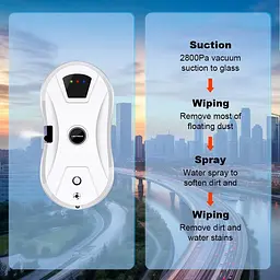 Робот для миття вікон Liectroux YW610 White - мініатюра 12
