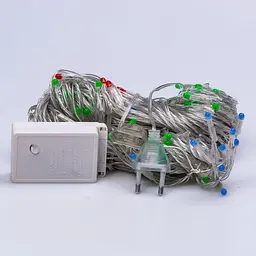 Гірлянда-штора світлодіодна 144 LED розмір 3*2 м, мультиколор GarlandoPro ZWM2320LEDML - мініатюра 9