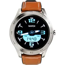 Смарт-годинник Smart Watch Gelius Pro GP-L3 (URBAN WAVE 2020) (IP68) Silver/Brown - мініатюра 3