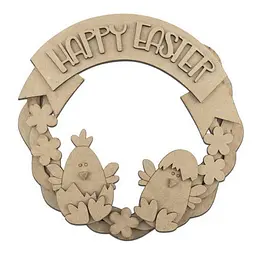 Заготовка для декорування "Happy Easter-1" Fabrika Decoru FDPO-143