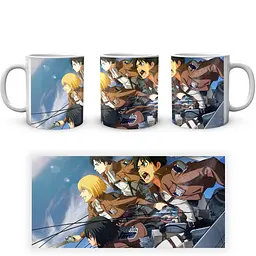 Кухоль GeekLand Attack on Titan Атака Титані Ерен Армін Леві AOT 002.22 330 мл білий - мініатюра 4