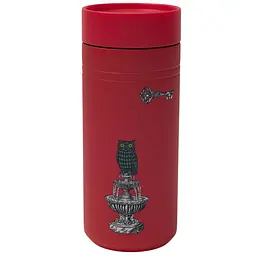 Термос MBM Home 350 мл червоний з принтом (KP-159 RED/PRINT)