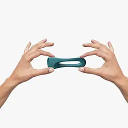 Ерекційне кільце подвійне Love To Love Flux Ring Teal Me подвійне - мініатюра 3