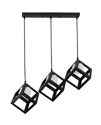 Люстра Куб Levistella 756PR1600glass-3 BK+WH (500)