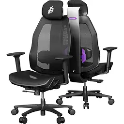 Ігрове крісло 1stPlayer Ergo Aero (ERGO-AR-BK) - мініатюра 12