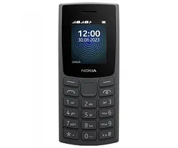 Кнопковий телефон Nokia 110 DS TA-1567 2023 Charcoal - мініатюра 2