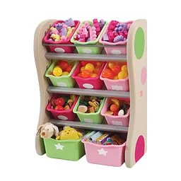 Органайзер з ящиками Step 2 Fun Time Room Organizer рожевий з салатовим (41384)