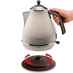 Електрочайник Delonghi Icona Vintage KBOV 2001.BG [57303] - мініатюра 3