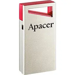 USB Flash накопичувач Apacer AH112 32GB USB 2.0 red (AP32GAH112R-1) - мініатюра 2