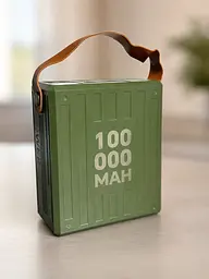 Повербанк KONFULON A45Q 100000 mAh, 22.5 Вт / Зовнішній акумулятор з LED підсвічуванням - мініатюра 2