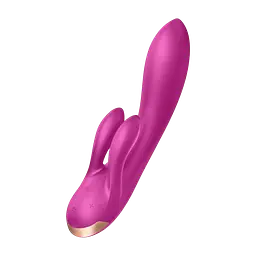 Смарт вібратор-кролик Satisfyer Heat Wave з підігрівом та керуванням через додаток Фіолетовий