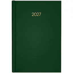 Щоденник Axent 2027 Classic City 145x210 мм з/т темно-зелений (8842-27-3-A)
