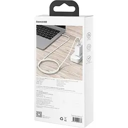 Кабель Baseus Cafule Metal USB-C to USB-C 100W 1m Black (CATJK-C01) [82105] - мініатюра 6