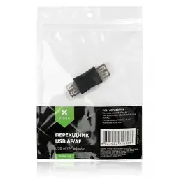 Перехідник USB AF/AF Vinga (VCPUSBFFBK) - миниатюра 3