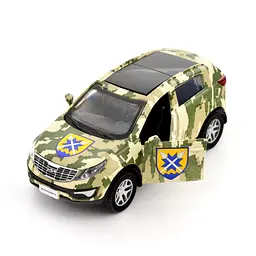 Автомодель TechnoDrive Шеврони Героїв Kia Sportage R 56 ОМПБр (250362M) - мініатюра 7