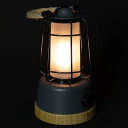 Ліхтар кемпінговий Bo-Camp Harlington Rechargable Dimming 370 Lumen Bamboo-Grey (5818921) - мініатюра 10