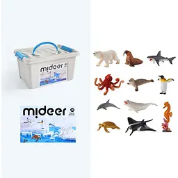 Набір фігурок Mideer морські тварини (MD2251) - мініатюра 2