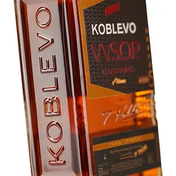 Коньяк України Koblevo Ординарний, 5 зірок, 40%, 0,5 л (596345) - мініатюра 6